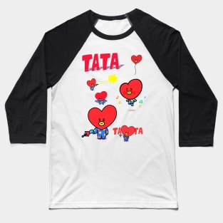 TATA BTS Baseball T-Shirt